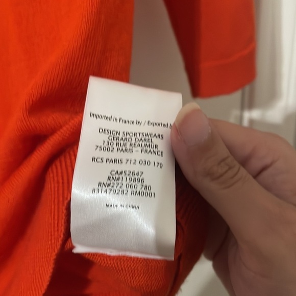 Gerard Darel Paris Merino Wool Sweater Size 2 - Picture 5 of 6